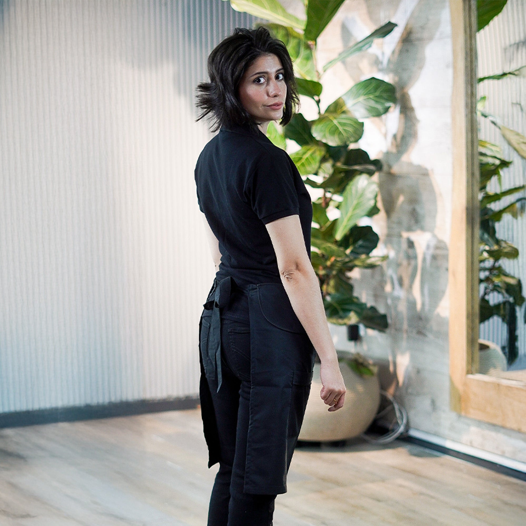 Combo Polo +Jean +Delantal de Cintura - Mujer