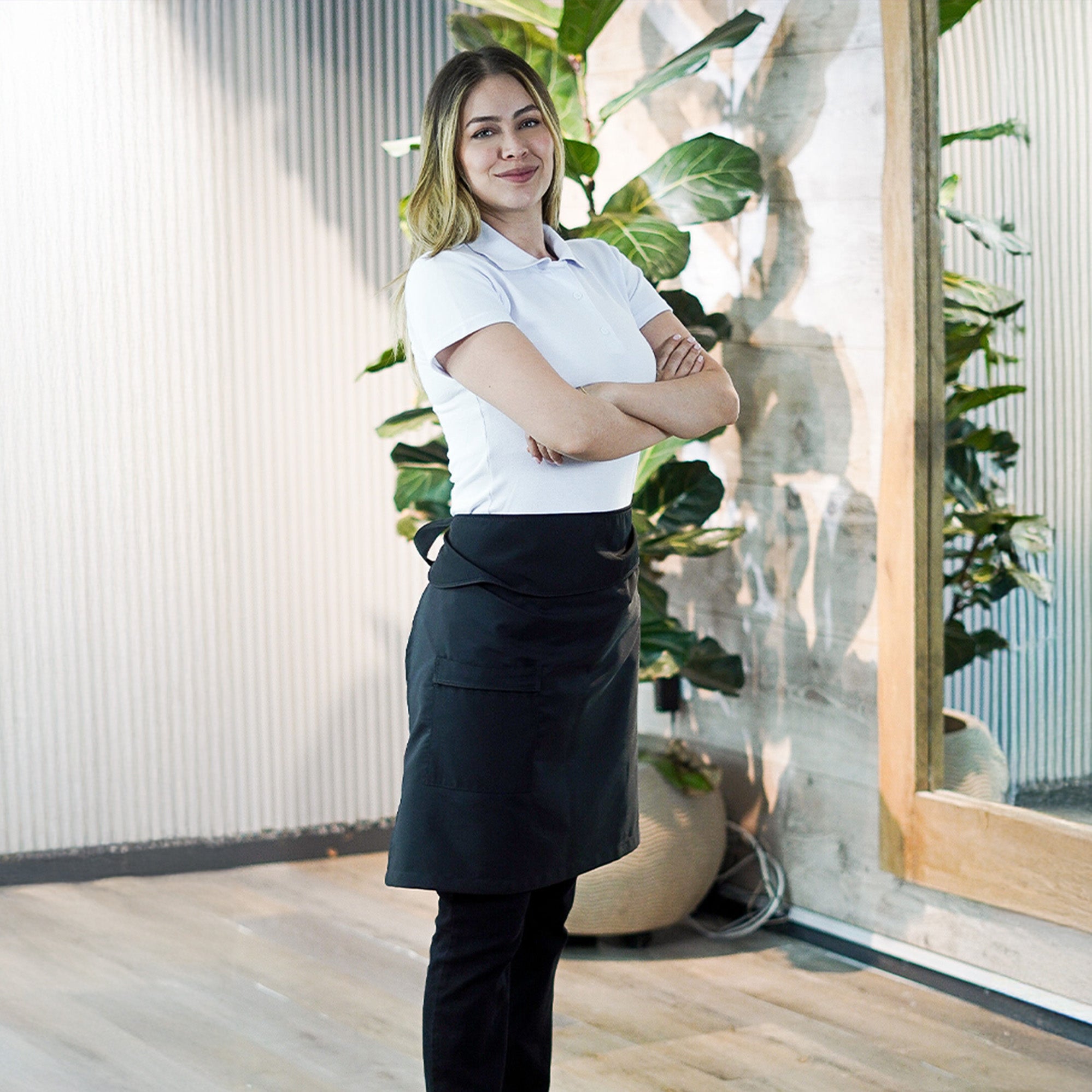 Combo Polo +Jean +Delantal de Cintura - Mujer