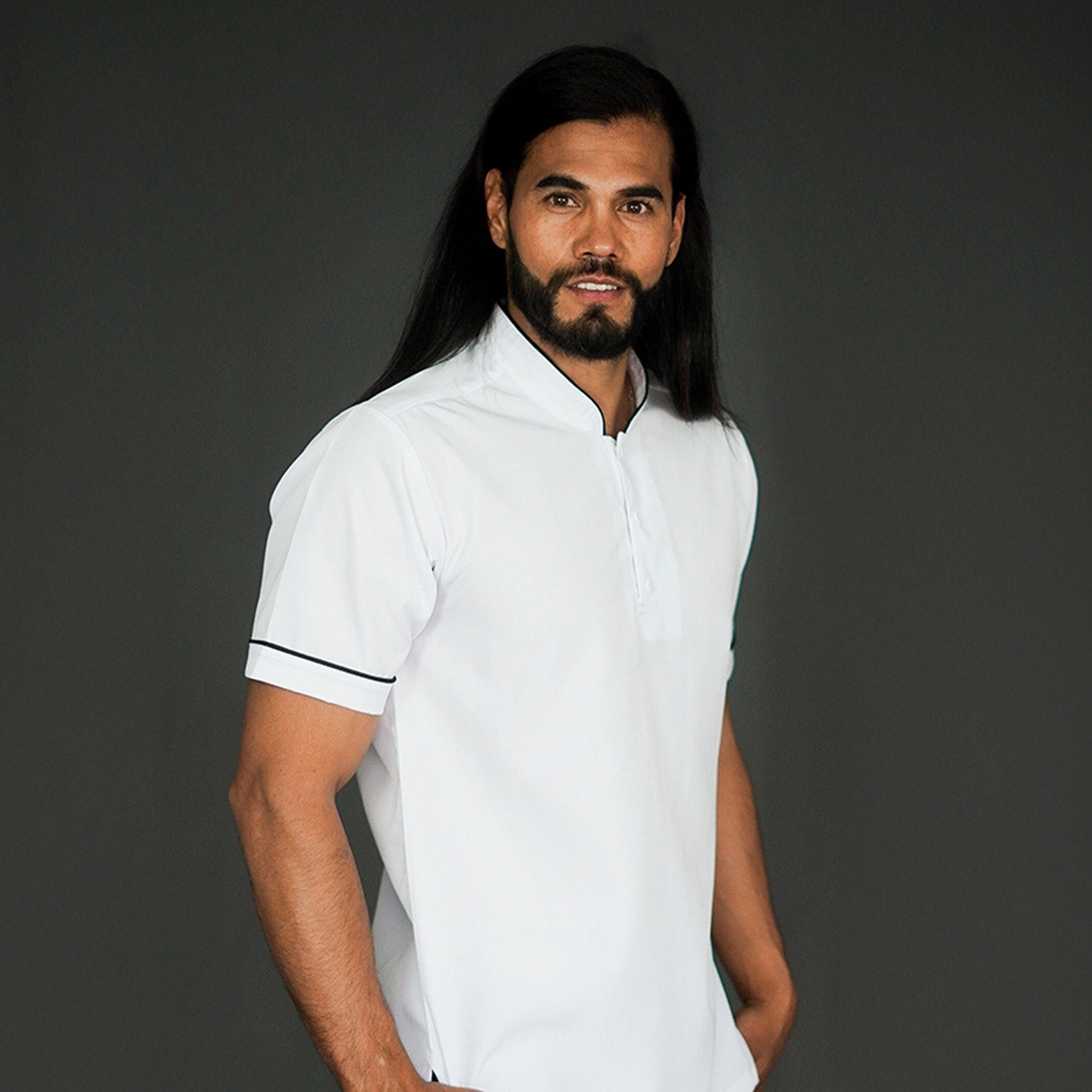 Camisa Antifluido Blanco - Hombre