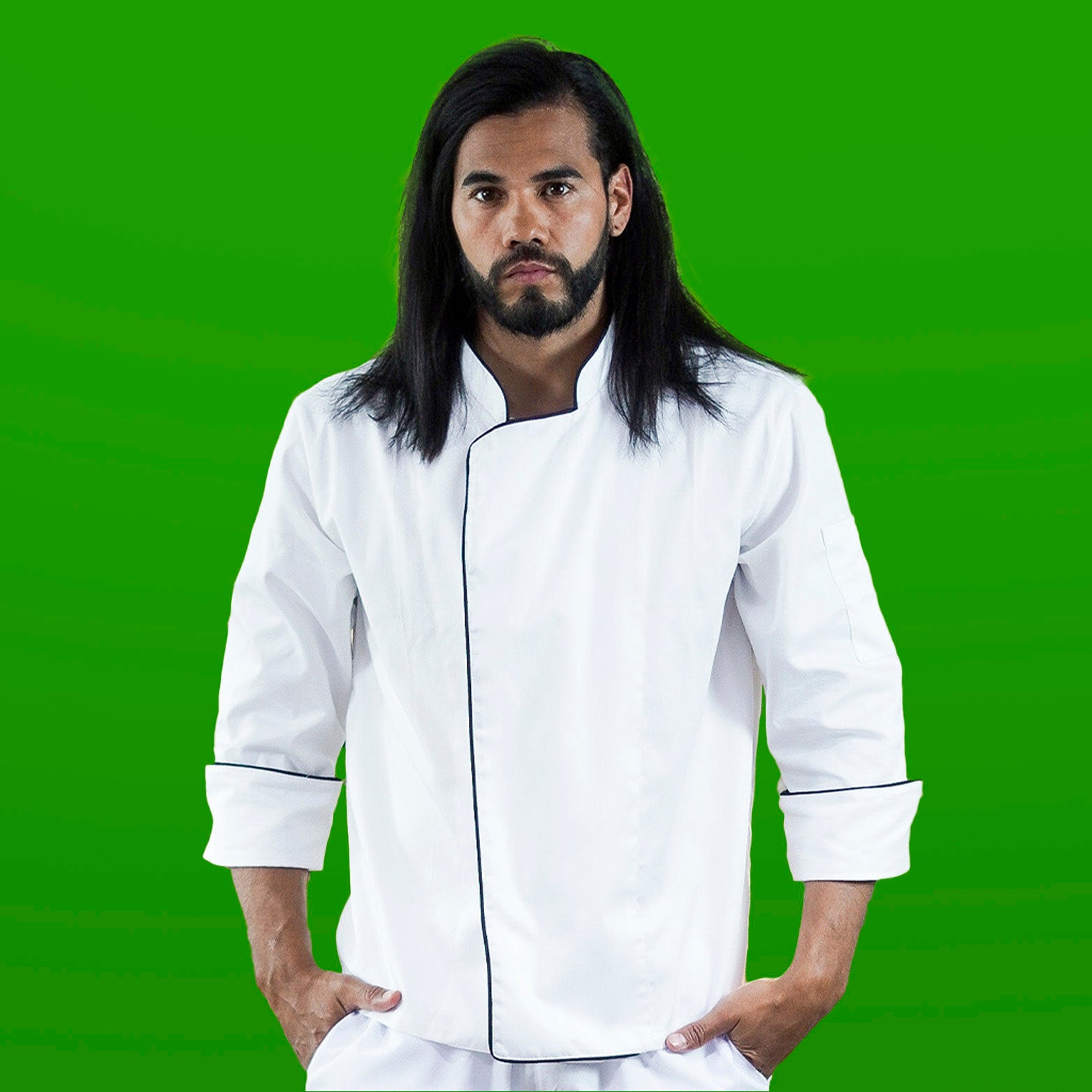 Chaqueta chef Blanca - Hombre