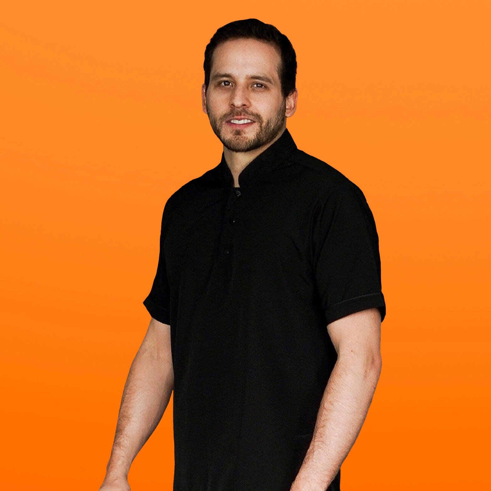 Camisa Antifluido Negro - Hombre