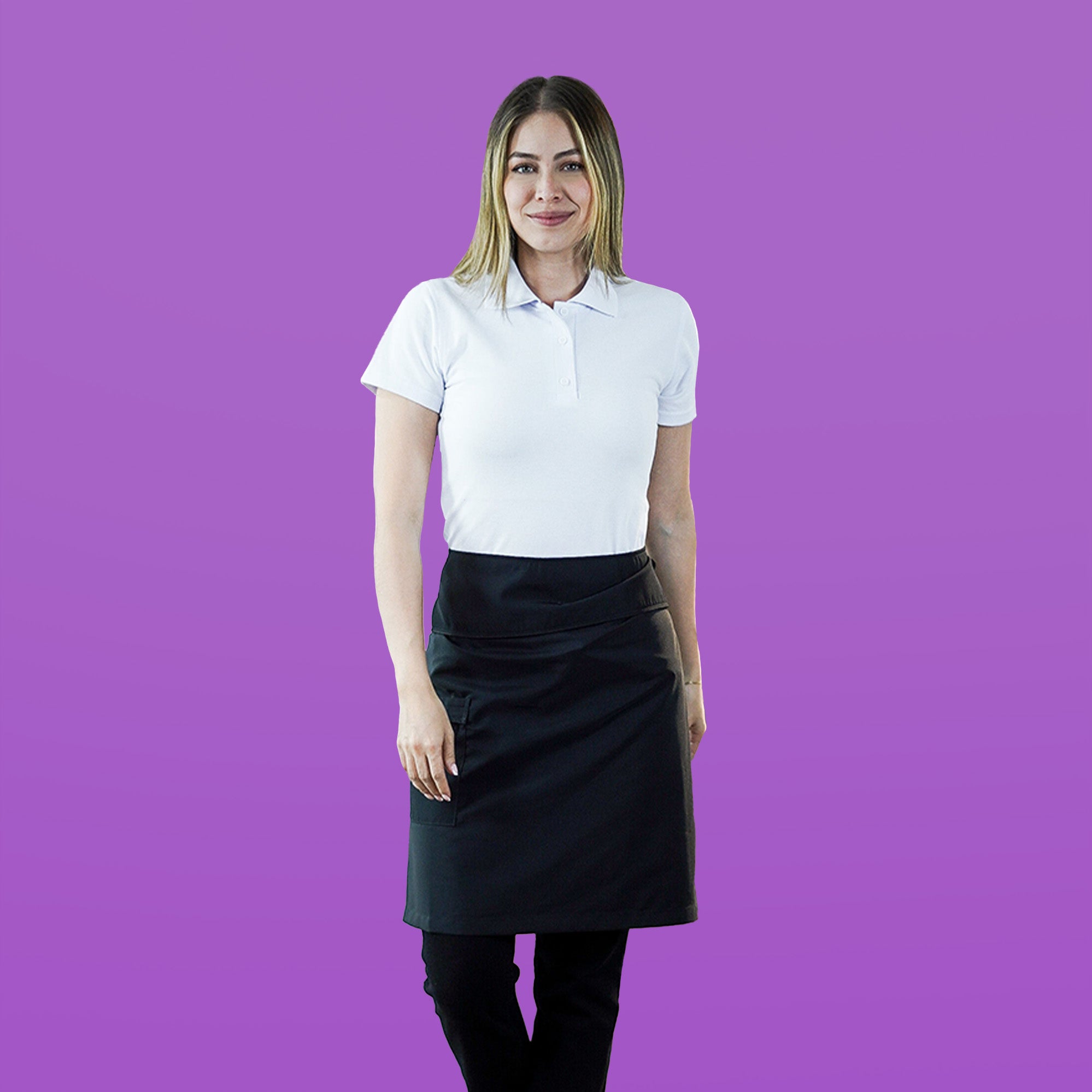 Combo Polo +Jean +Delantal de Cintura - Mujer