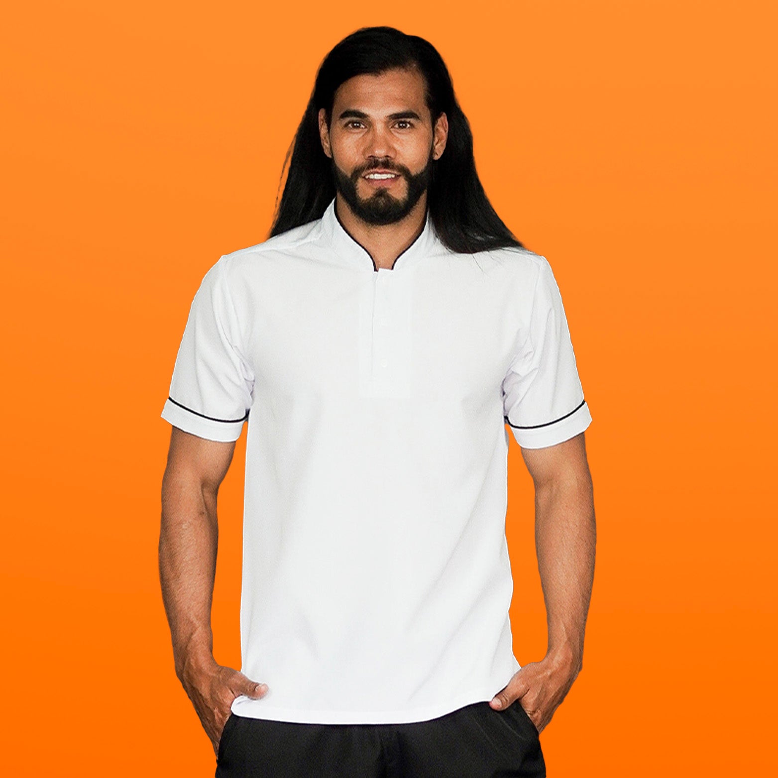 Camisa Antifluido Blanco - Hombre